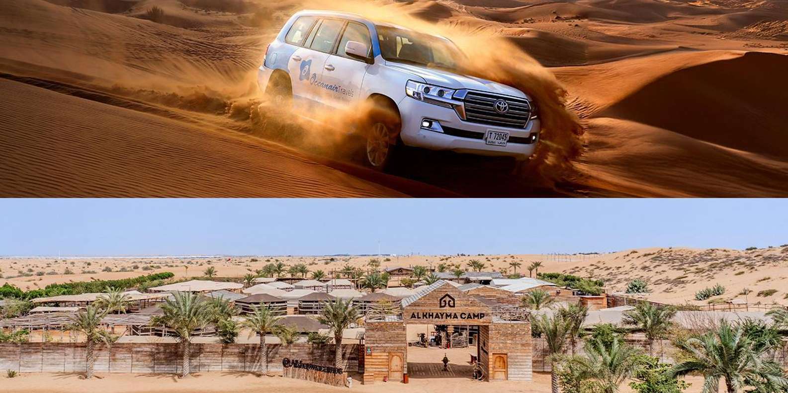 Dubai: Premium Safari, Camel Ride & Al Khayma Camp 3-Buffets