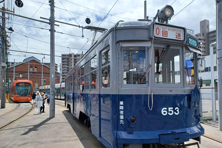 Hiroshima/Tren bombardeado 653＆VR Recorrido por el Parque Conmemorativo de la Paz