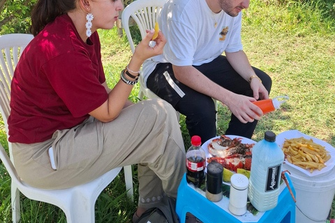 Mombasa: Mkupe Creek Sunset Boat Tour with Fishing