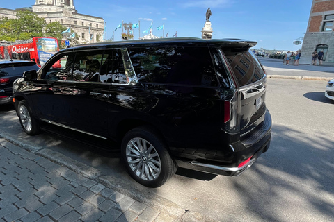 Half day city tour Montreal luxury SUV