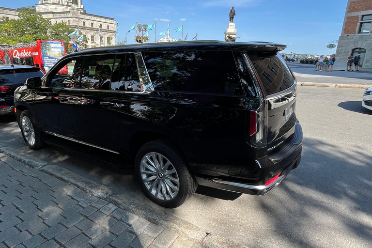 Half day city tour Montreal luxury SUV