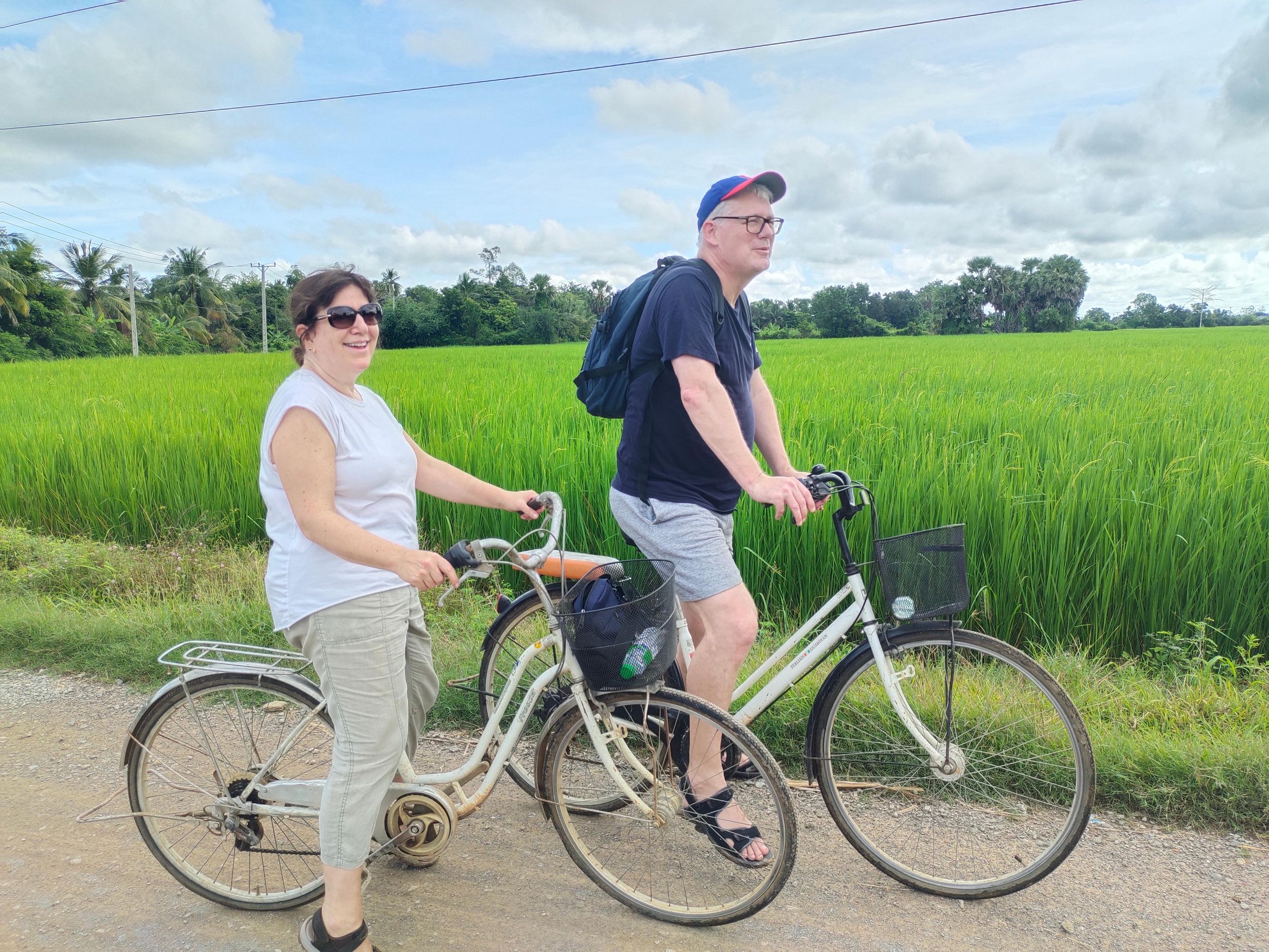 Erkunde das Dorf und die Landschaft mit dem Fahrrad – halbtägige Tour am Vormittag