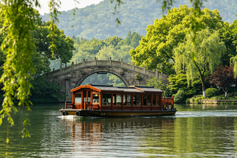 West Lake Boat Ride with Optional Island Visit West Lake Boat Tour with Optional Island Stop