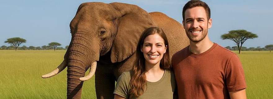 Visite du sanctuaire des éléphants depuis Johannesburg