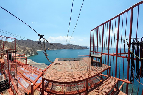 SANTAMARTA: TOUR Combo Baldachin, weißer Strand, Mittagessen inklusiveSANTAMARTA: TOUR Kombiniertes Blätterdach, weißer Strand, Mittagessen inklusive