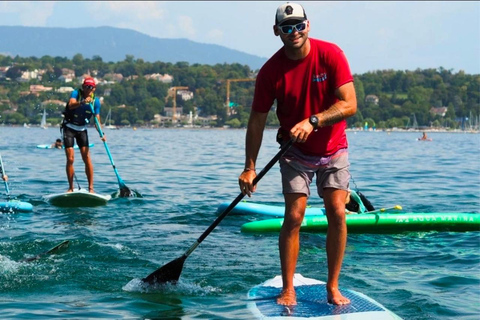 Geneva: Lake Paddleboarding with Equipment