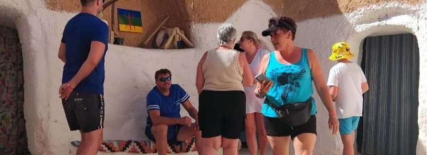 Au départ de Djerba, excursion de 2 jours au ksar Ghilain Chenini Matmata