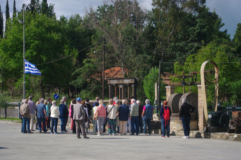 Olive oil mill guided tour and olive oil tasting in Ancient Olympia Guided tour of an olive mill and olive oil tasting in Ancient Olympia