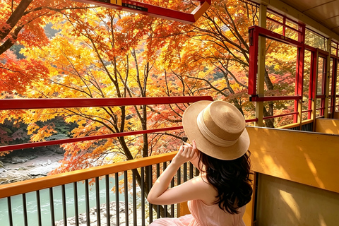 Kyoto: Arashiyama, Sanzen-in & Kifune Shrine Day Trip Departure from Osaka (Basic Package)