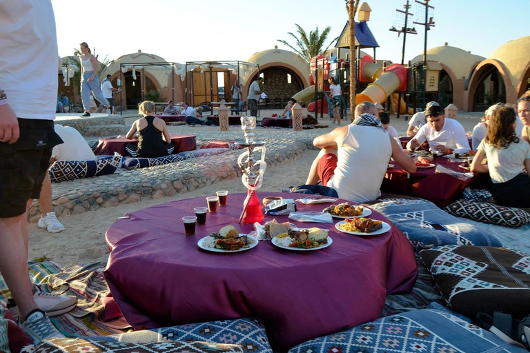 Hurghada: Quadriciclo, buggy, safári de jipe, passeio de camelo e jantarServiço de busca no hotel em Hurghada