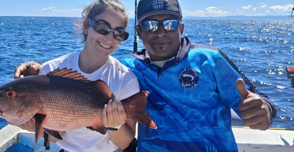 Sigatoka: Fishing Charter with River Cruise and Snacks