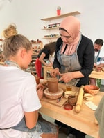 Marakeş, Fas Çayı ile Çömlek Atölyesi - Hizvo