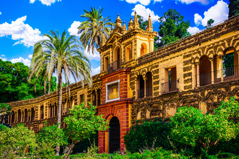 Sevilla: Tour mit bevorzugtem Zugang zu Kathedrale, Giralda und AlcázarBevorzugter Zugang zur Kathedrale, Giralda &amp; Alcázar Tour auf Italienisch