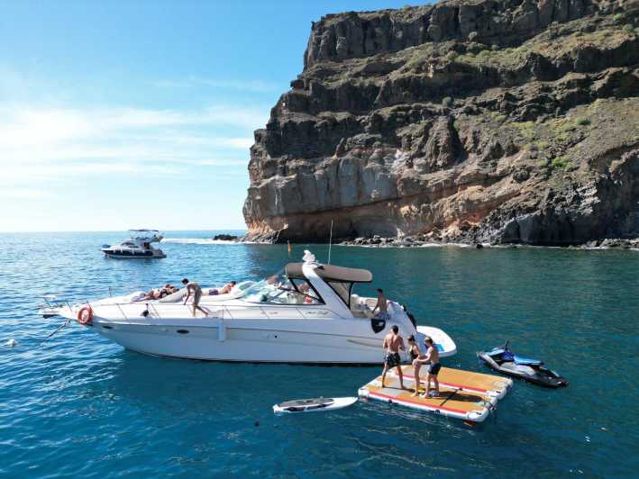 From South Gran Canaria: Boat Tour with Tapas and Drinks