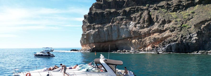 Puerto Rico, Gran Canaria : Tour en bateau avec Tapas et boissons