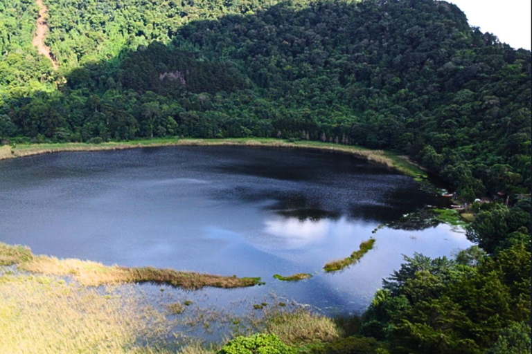 La lagune verte en quad