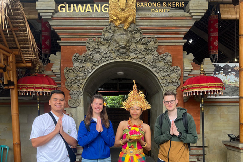 Watching Barong dance, visit Balinese house and purification