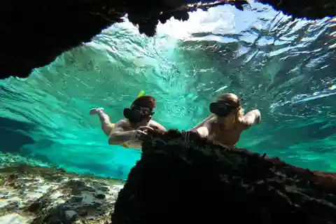 SNORKELEN IN HET RIF VAN TULUM, BOOTTOCHT EN CALETA