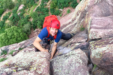 Denver: Guided Rock Climbing at Eldorado Canyon The Whales Tail Half Day