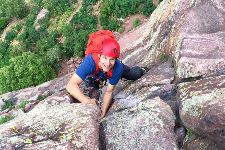 Denver: Guided Rock Climbing at Eldorado Canyon The Whales Tail Half Day