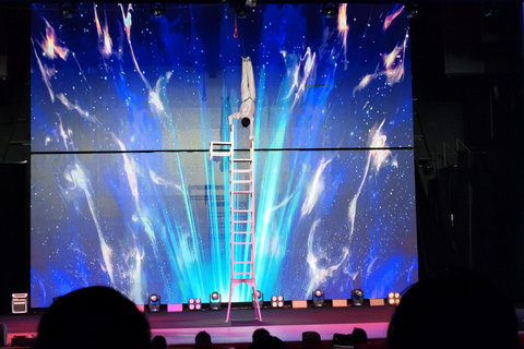 北京：秦乐宫杂技秀门票绿色座位 _中区第12-21排