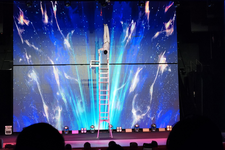 北京：秦乐宫杂技秀门票绿色座位 _中区第12-21排