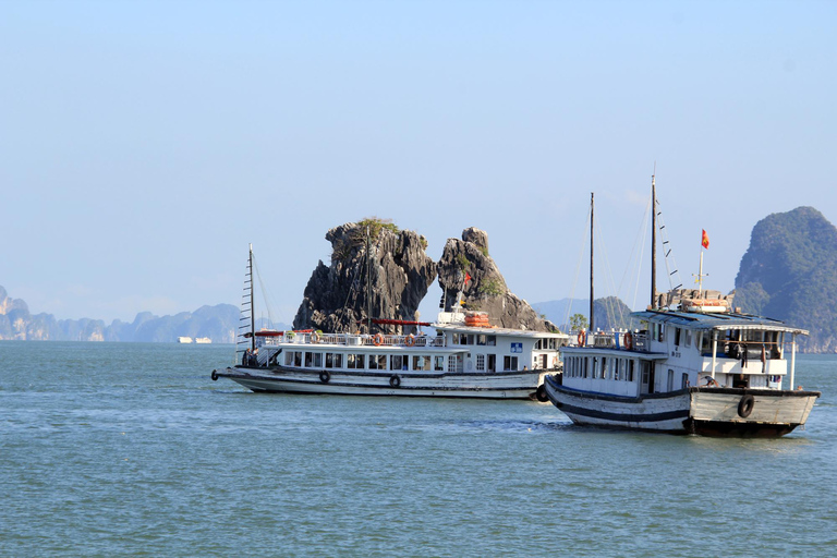 Meilleures ventes : Excursion d'une journée en croisière de luxe dans la baie d'Halong au départ de Hanoi