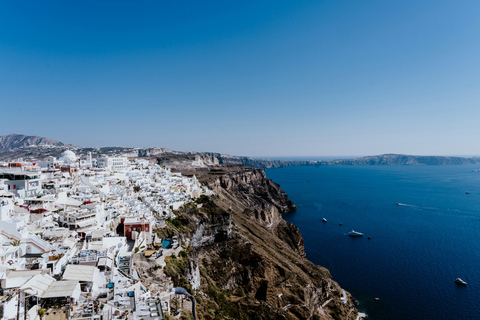 Visite unique de 3 heures de Santorin pour les passagers d&#039;un bateau de croisière