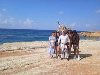 Paphos: Tour in jeep delle Gole di Avakas e della Baia delle Tartarughe con fattoria degli asini