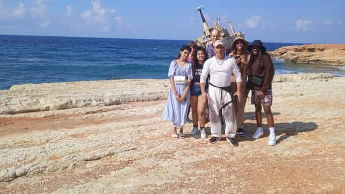 Paphos: Desfiladeiro de Avakas e passeio de jipe pela Baía das Tartarugas com fazenda de burros