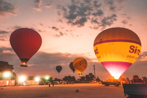 Luxor westoever tour met heteluchtballon over Luxor