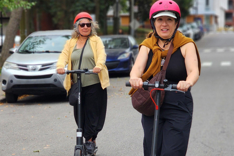 Explore Old-Montreal with easy to use e-scooters