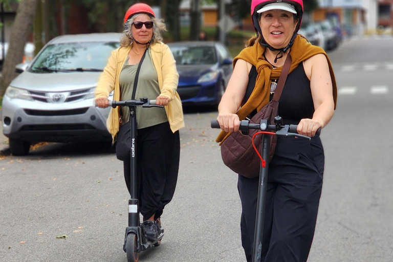 Explore Old-Montreal with easy to use e-scooters