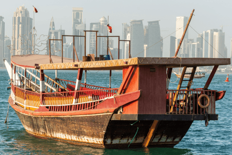 Doha: Private Stadtbesichtigung und Dhow-Kreuzfahrt.Highlights der Stadt und Dhow-Kreuzfahrt.