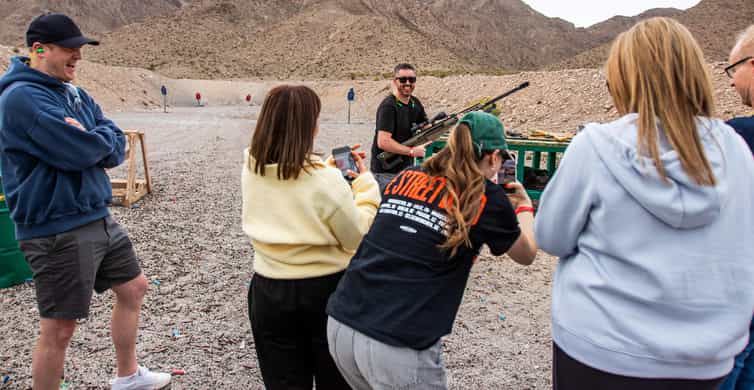 Las Vegas: Outdoor Machine Gun & Rifle Shooting with Pickup photo 13