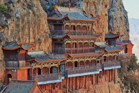Datong: Hanging Temple Entry + Climbing Ticket with Transfer Hanging Temple VIP Climbing Ticket with Skip-the-Line Access