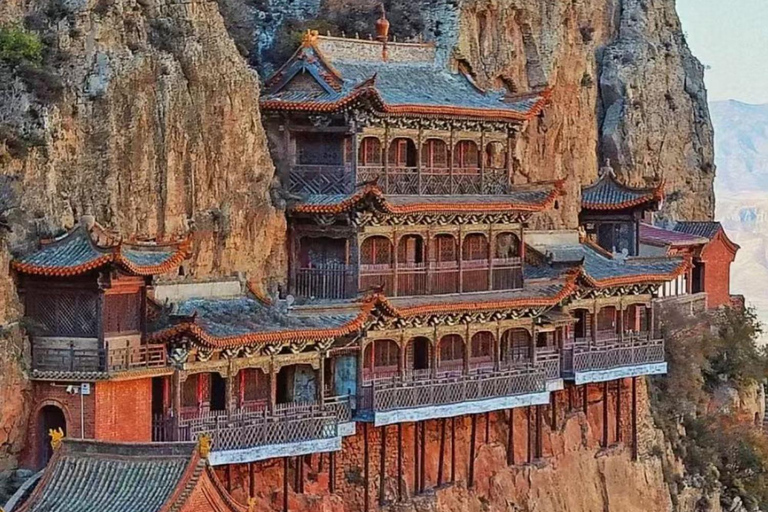 Datong: Hanging Temple Entry + Climbing Ticket with Transfer Hanging Temple VIP Climbing Ticket with Skip-the-Line Access