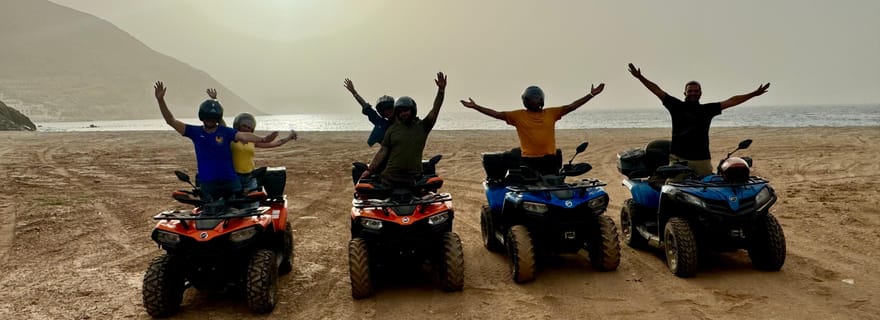 Crète : Safari en quad à travers des villages traditionnels cachés et la nature