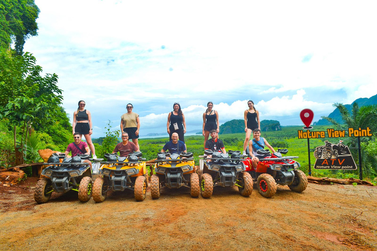 Krabi: Nature View Point Off-Road ATV Avontuur45 minuten rijden met ATV