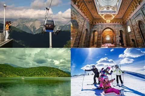 Depuis Bakou : excursion de groupe à Gabala