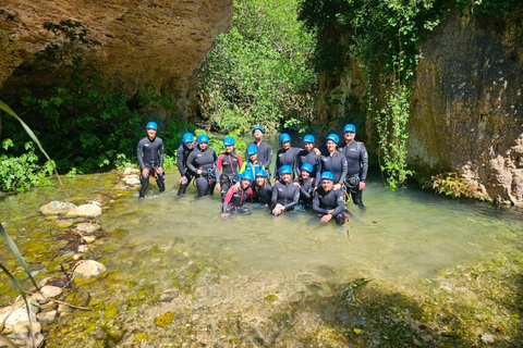 Anna: canyoning in Gorgo de la escalera