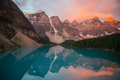 Calgary : Visite du lac Louise, du lac Moraine et du canyon Johnston