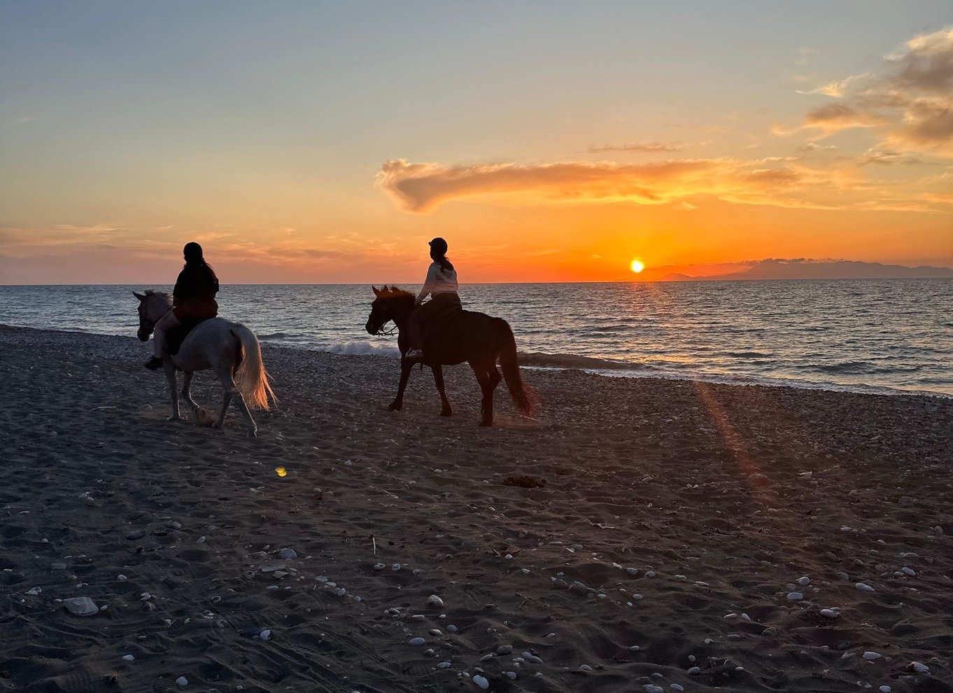 Rhodos: Ridetur på hesteryg med digitale fotos