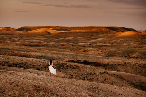 Magical dinner in Agafay desert