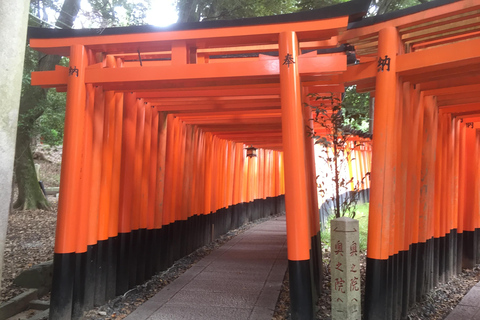 Kyoto : Visite guidée du sanctuaire de Fushimi Inari et du Mont Inari