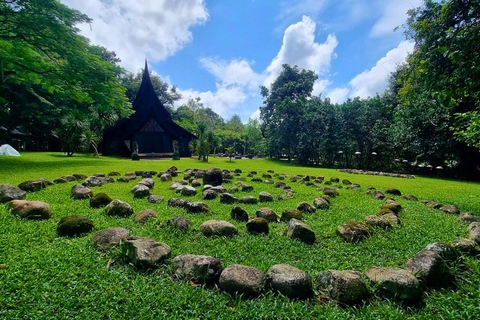 Journée complète à Chiang Rai : 3 temples, Triangle d&#039;Or et tour en bateau