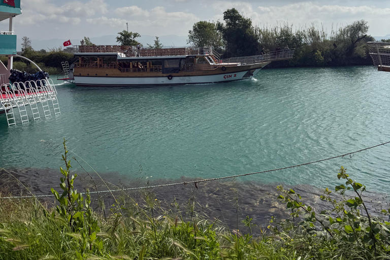 Manavgat Boat & Bazaar Tour from Alanya, Side, Antalya From Alanya,Side: Manavgat River Boat Trip with Waterfall V