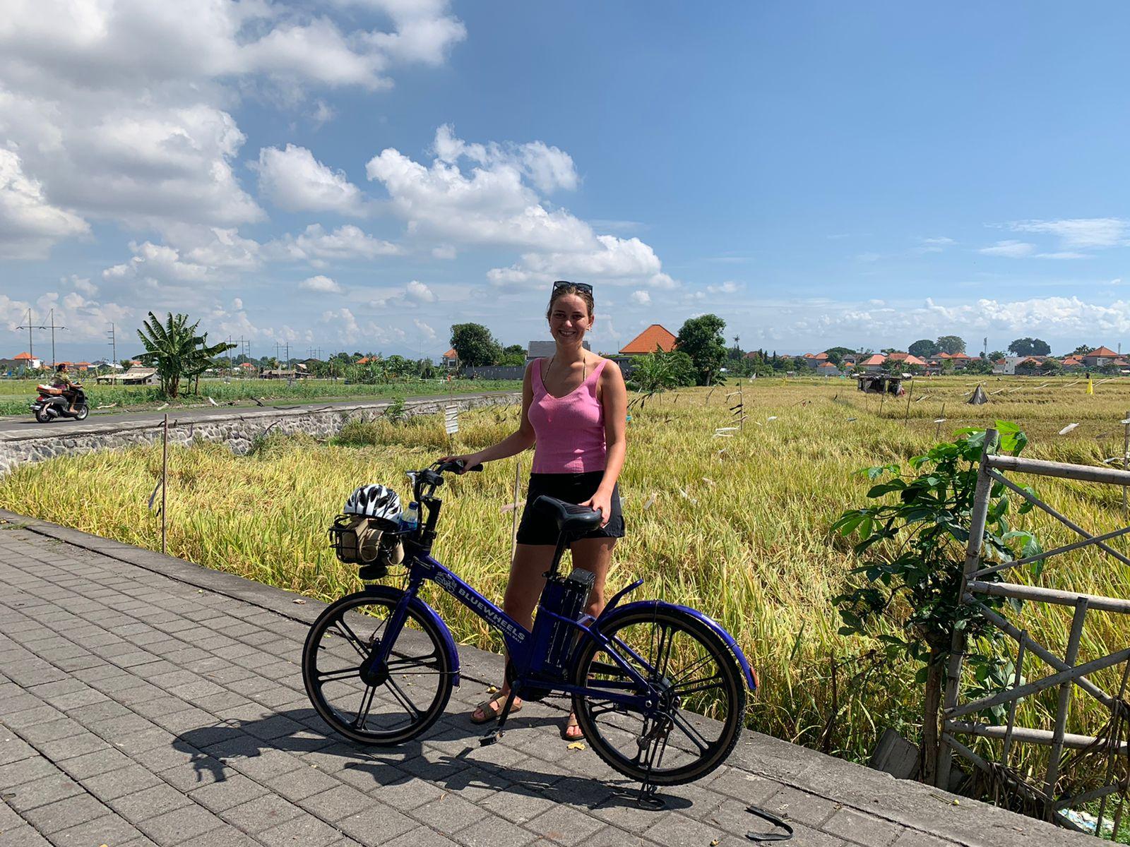 Sanur-Dorf: E-Bike-Tour