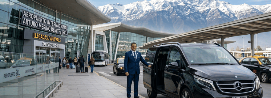 Santiago: Transfer Particular de/para o Aeroporto de Santiago (SCL)