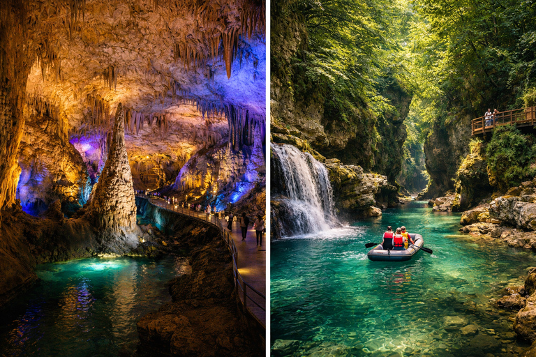 From Tbilisi :Prometheus Cave, & Martvili Canyon Day Tour